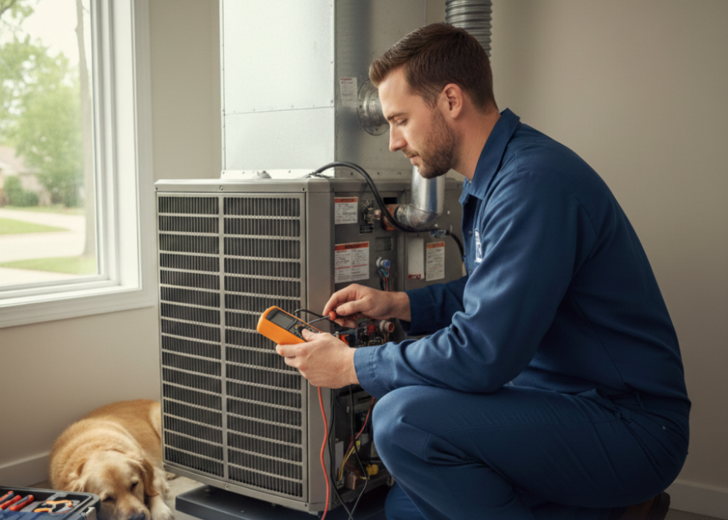 HVAC service in Troy MI